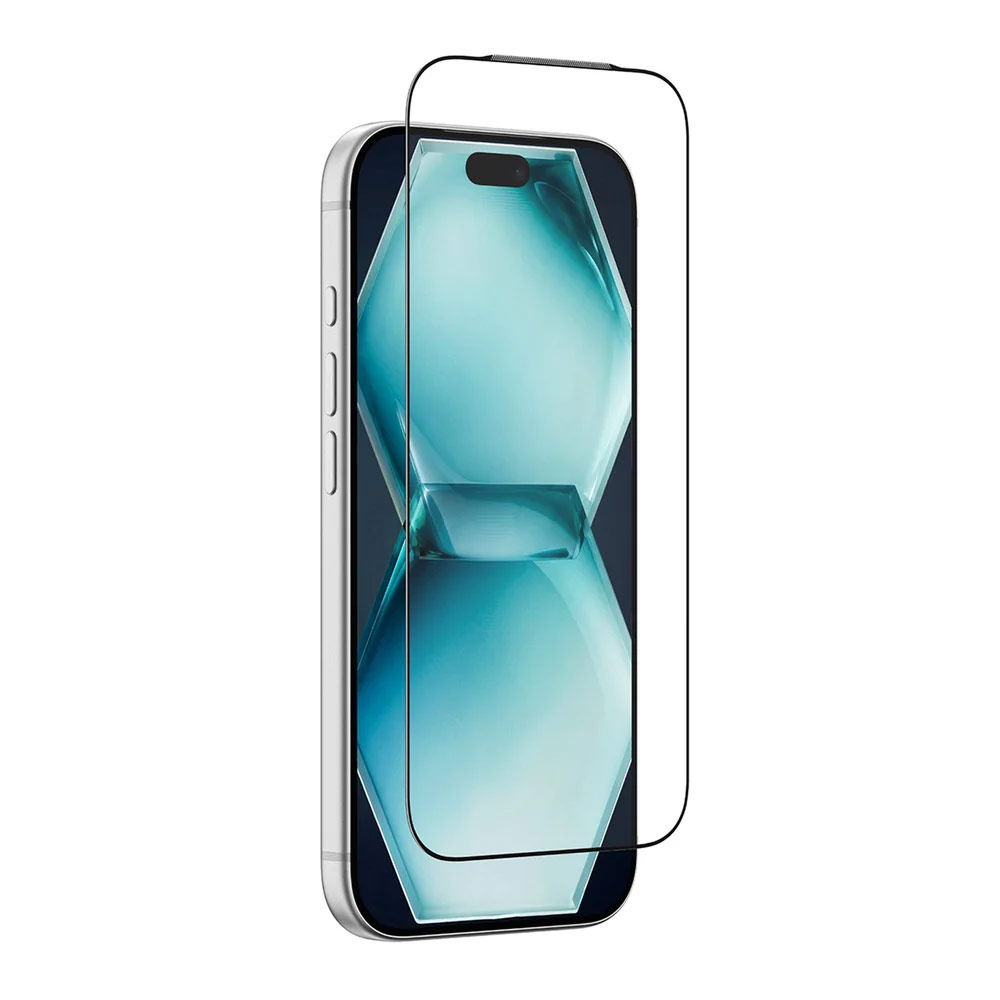 Picture of Apple iPhone 18 Pro Screen Protector | Amazingthing TITAN Vision 30 3D Pro Frame Full Tempered Glass Screen Protector with Dust Filter for for iPhone 18 Pro - Clear