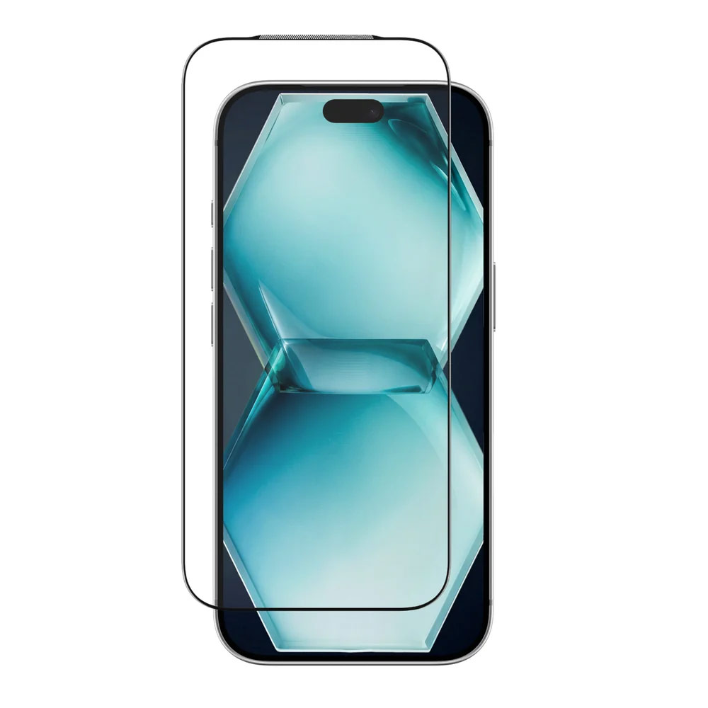 Picture of Apple iPhone 18 Pro Screen Protector | Amazingthing Titan Vision Clear 3D Frame Full Tempered Glass Screen Protector with Dust Filter for iPhone 18 Pro - Clear