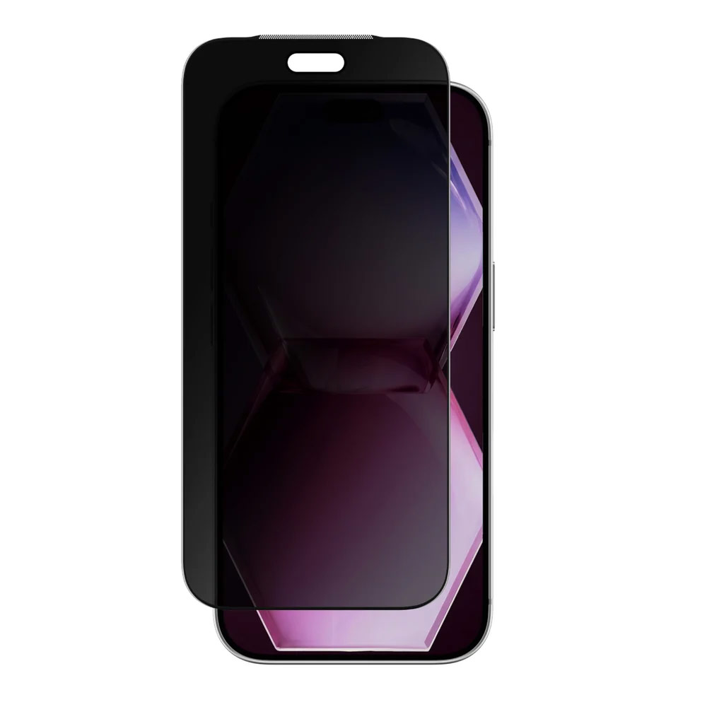 Picture of Apple iPhone 18 Pro Max Screen Protector | Amazingthing Titan Vision Privacy 3D Frame Full Tempered Glass Screen Protector with Dust Filter for iPhone 18 Pro Max 6.9 - Privacy