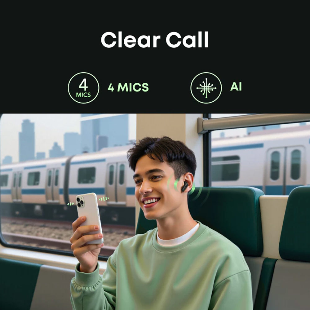 Picture of Soundcore by Anker R50i NC Earbuds Adaptive ANC Bluetooth 5.4 TWS 45Hours Long Play Time Headsets A3959 (Pink)