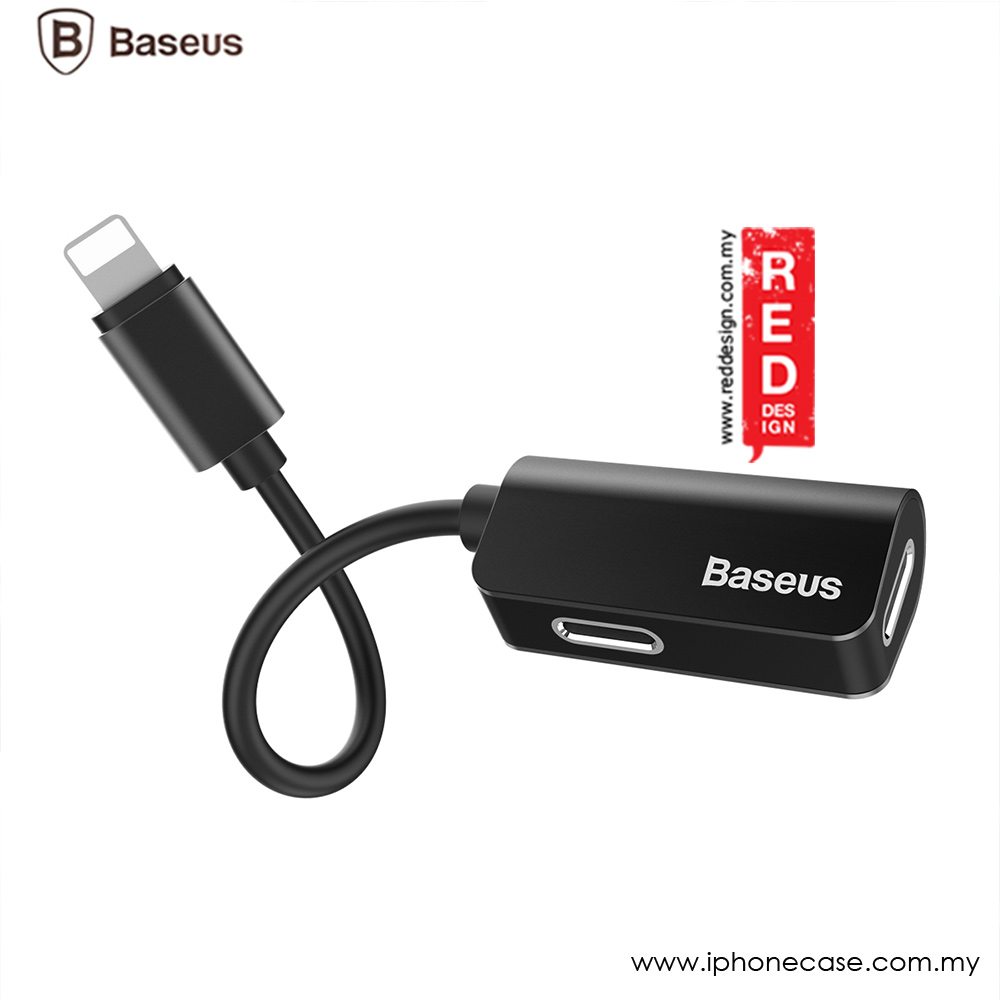 Picture of Baseus L37 iP MALE to Double iP Female Adapter (Black)