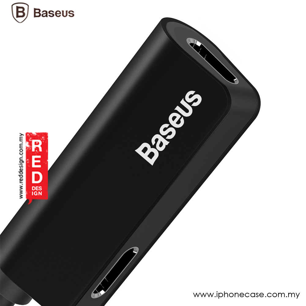 Picture of Baseus L37 iP MALE to Double iP Female Adapter (Black)