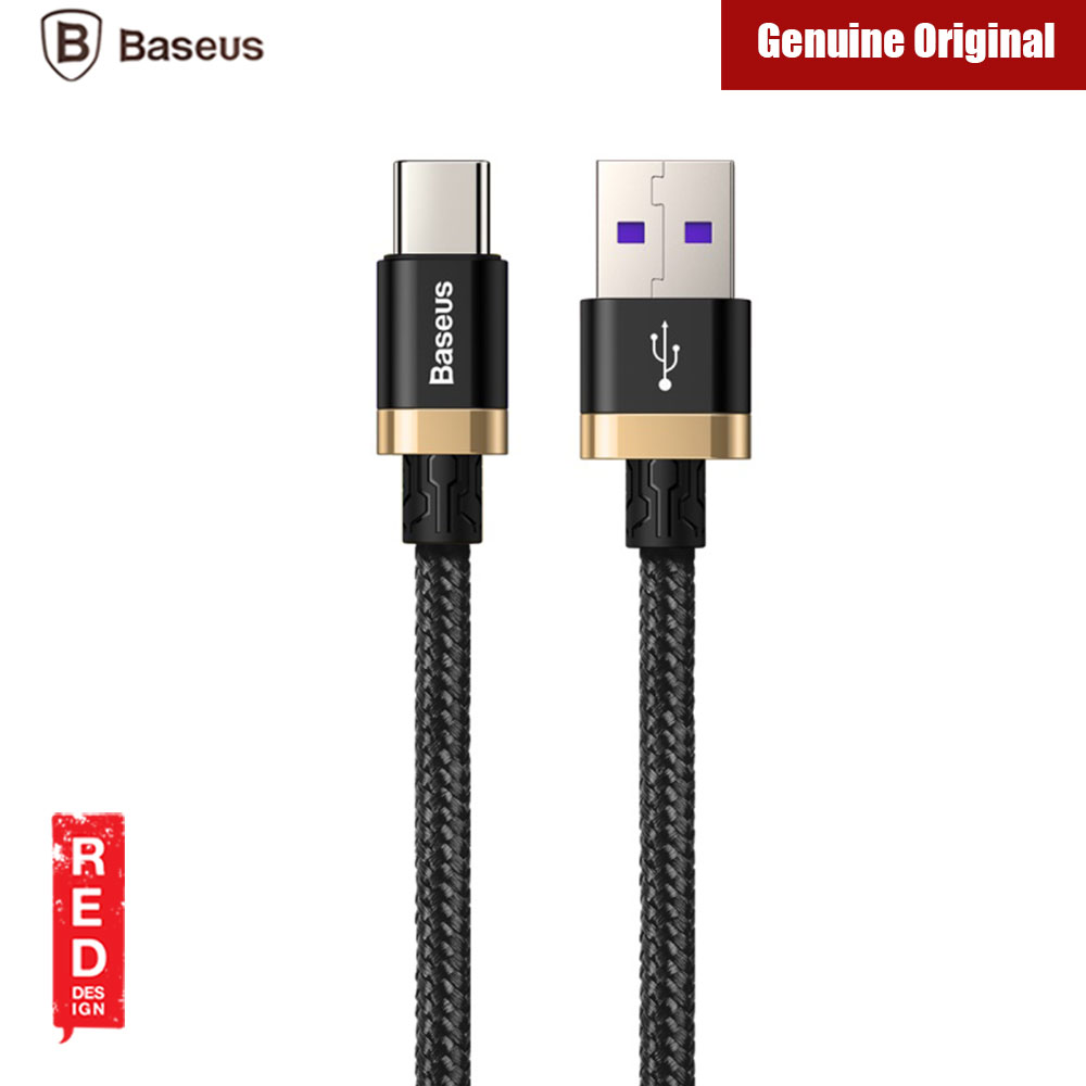 Picture of Baseus Flash Charge Quick Charge Type C Cable 5A 40W Flash Charging (Black Gold)