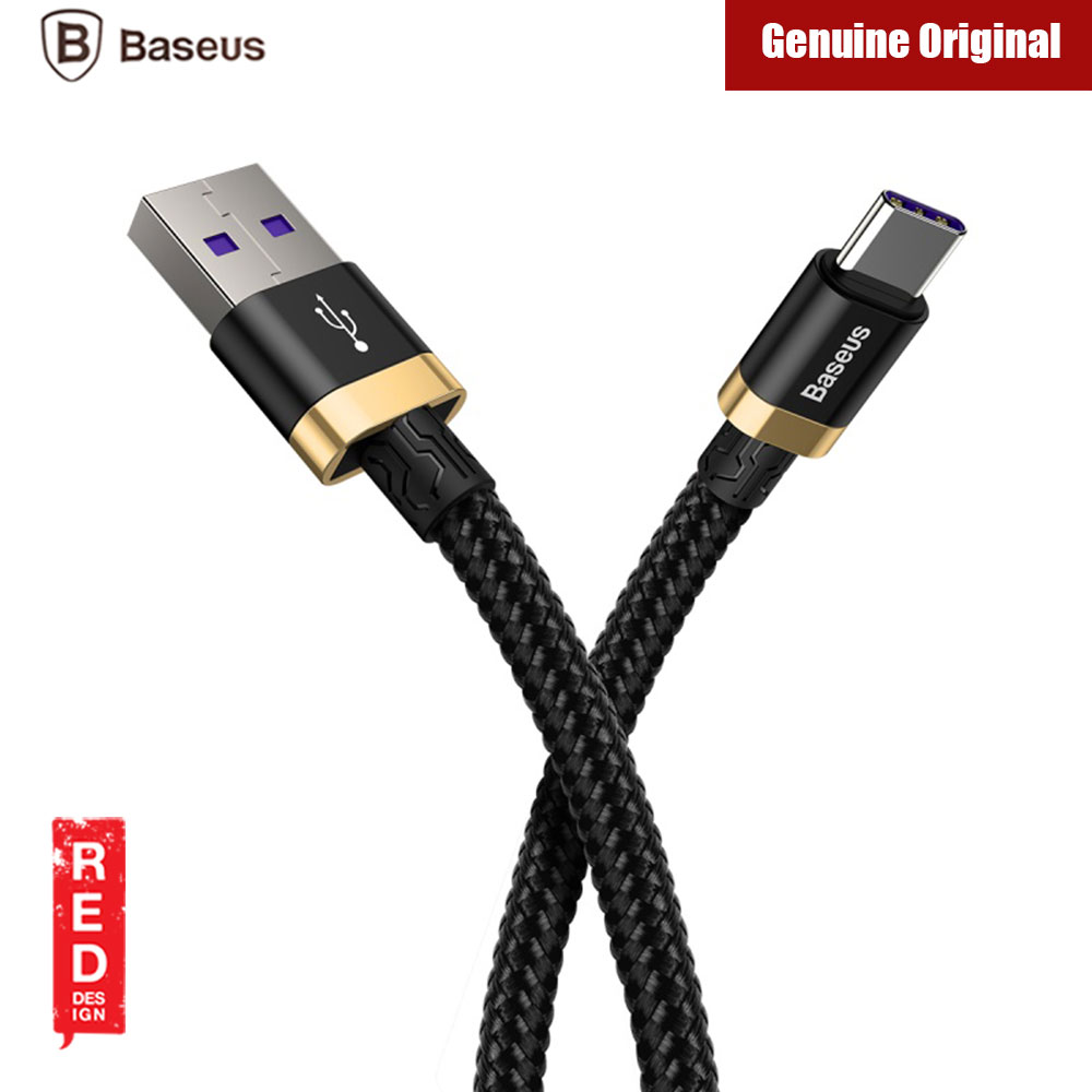 Picture of Baseus Flash Charge Quick Charge Type C Cable 5A 40W Flash Charging (Black Gold)