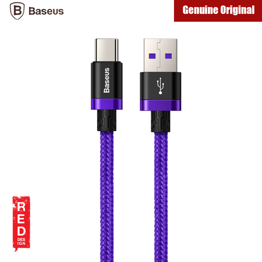 Picture of Baseus Flash Charge Quick Charge Type C Cable 5A 40W Flash Charging (Purple)