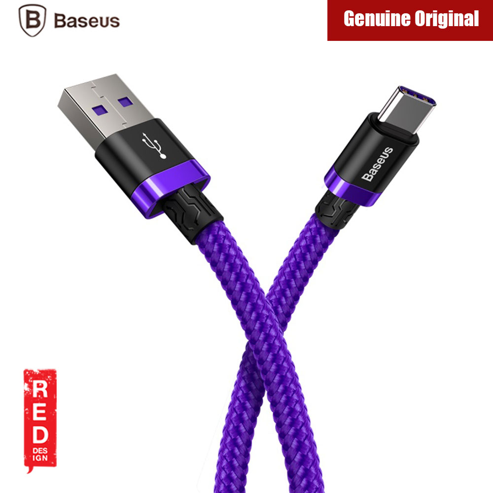 Picture of Baseus Flash Charge Quick Charge Type C Cable 5A 40W Flash Charging (Purple)
