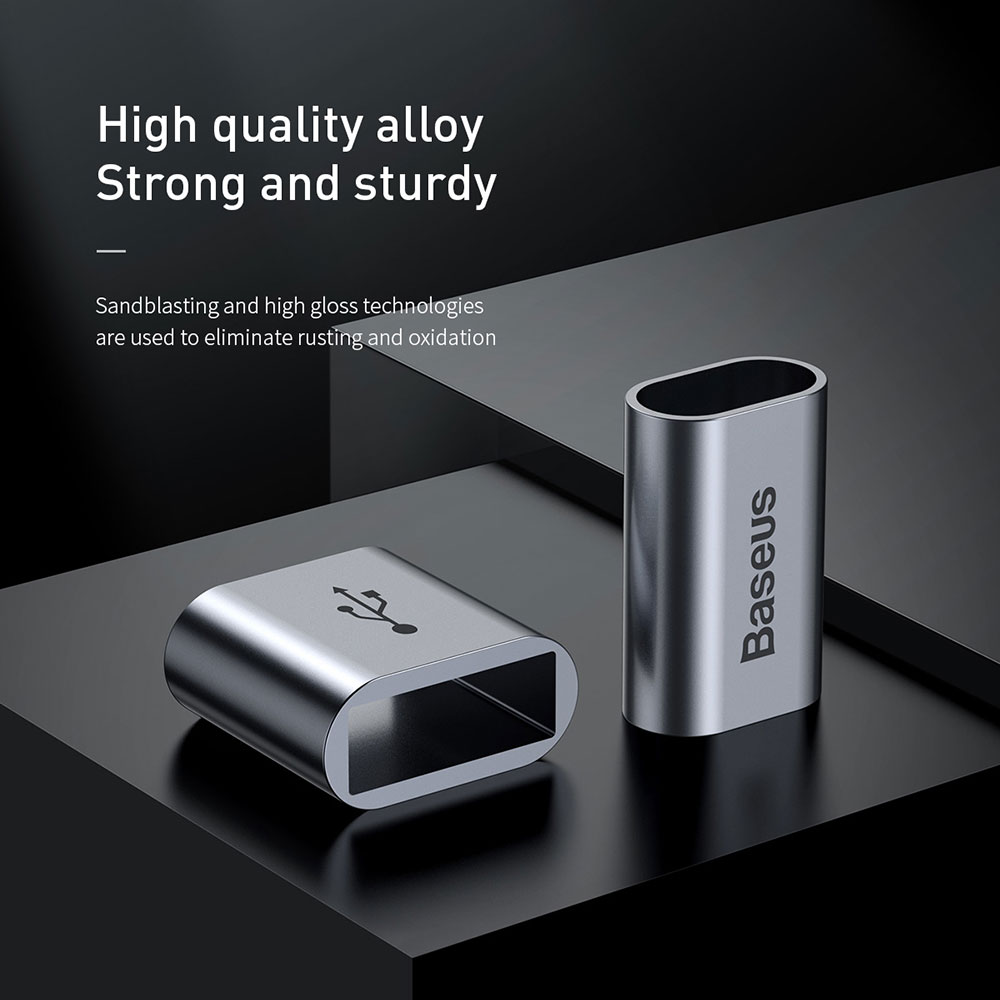 Picture of Baseus Nimble Type C Portable Cable 40W 5A Huawei Super Quick Charge Type C Cable 16cm for Mate 20 Pro P30 Pro (Grey)
