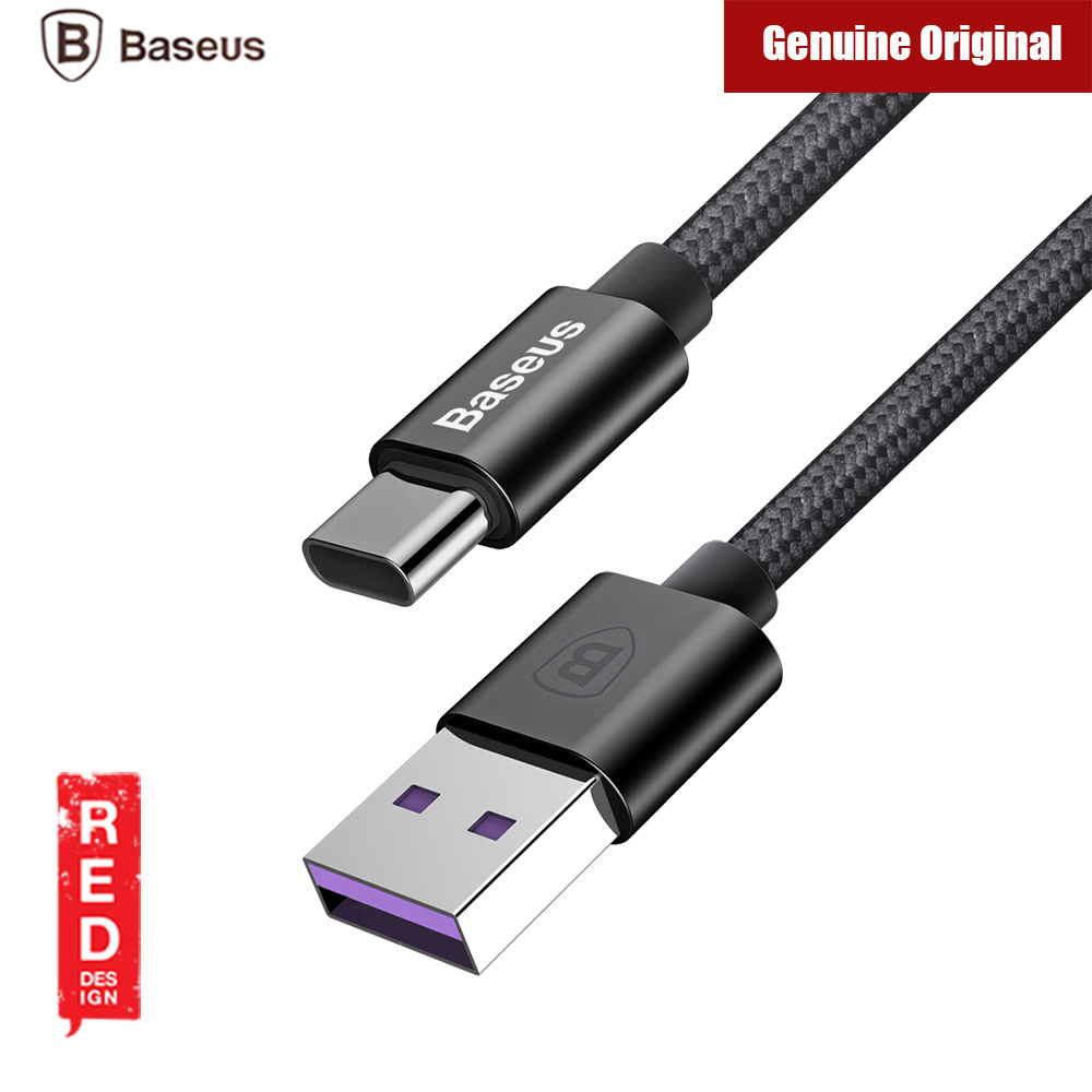 Picture of Baseus Speed 5A Max Quick Charge Cable for Huawei Type C (Black)