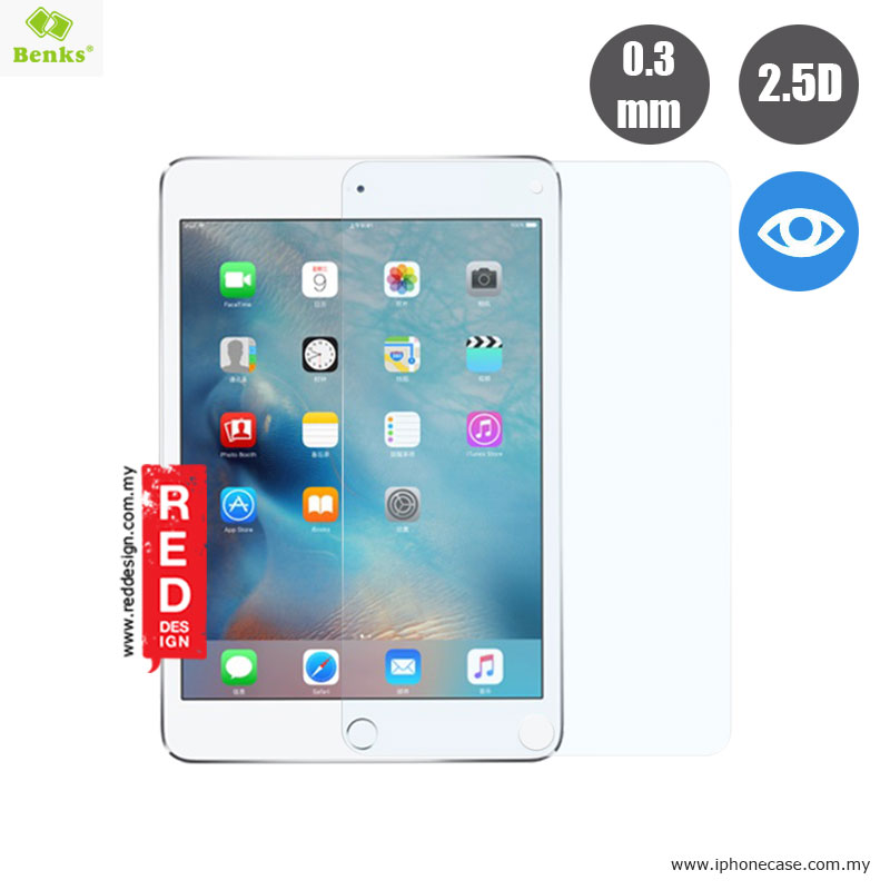 Picture of Benks Tempered Glass for Apple iPad Mini 4 - Anti Blue Ray 0.3mm Apple iPad Mini 4- Apple iPad Mini 4 Cases, Apple iPad Mini 4 Covers, iPad Cases and a wide selection of Apple iPad Mini 4 Accessories in Malaysia, Sabah, Sarawak and Singapore 