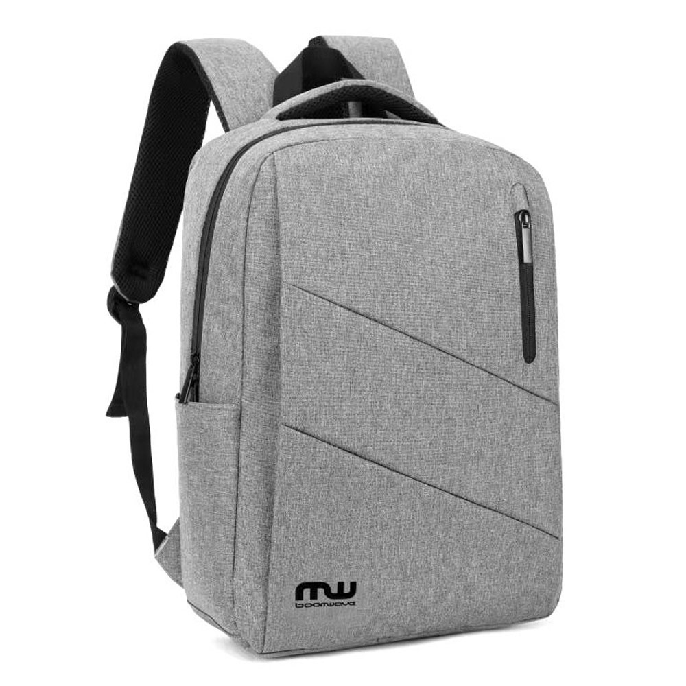 Picture of Boomwave Light Series Backpack with USB Charging Port for Laptop up to 15" inches (Grey)