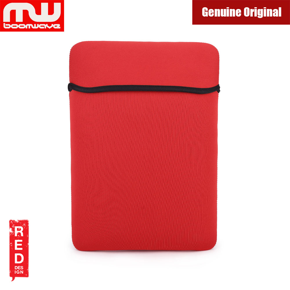 Picture of Boomwave Colour Series Laptop Notebook Macbook Sleeve Design up to 13 inches Laptop (Red)