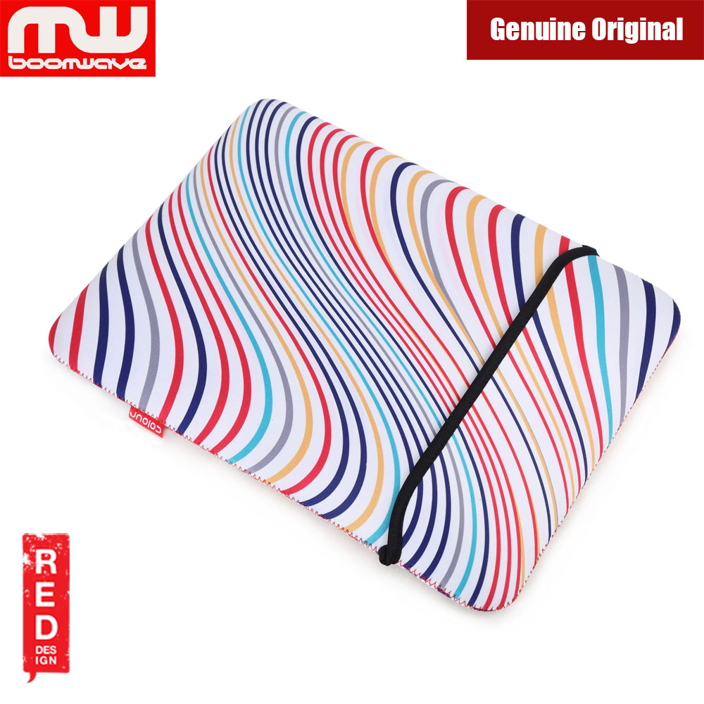 Picture of Boomwave Colour Series Laptop Notebook Macbook Sleeve Design up to 13 inches Laptop (Red)