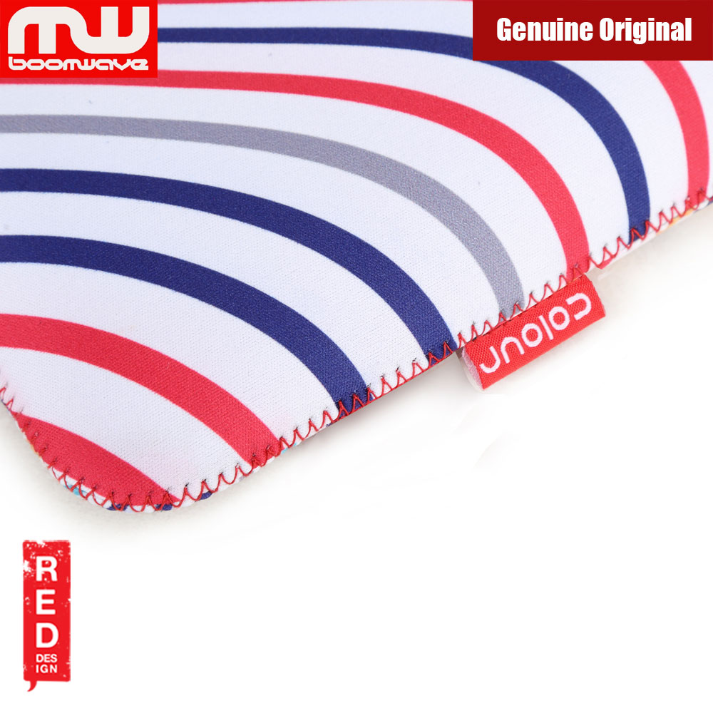 Picture of Boomwave Colour Series Laptop Notebook Macbook Sleeve Design up to 13 inches Laptop (Red)