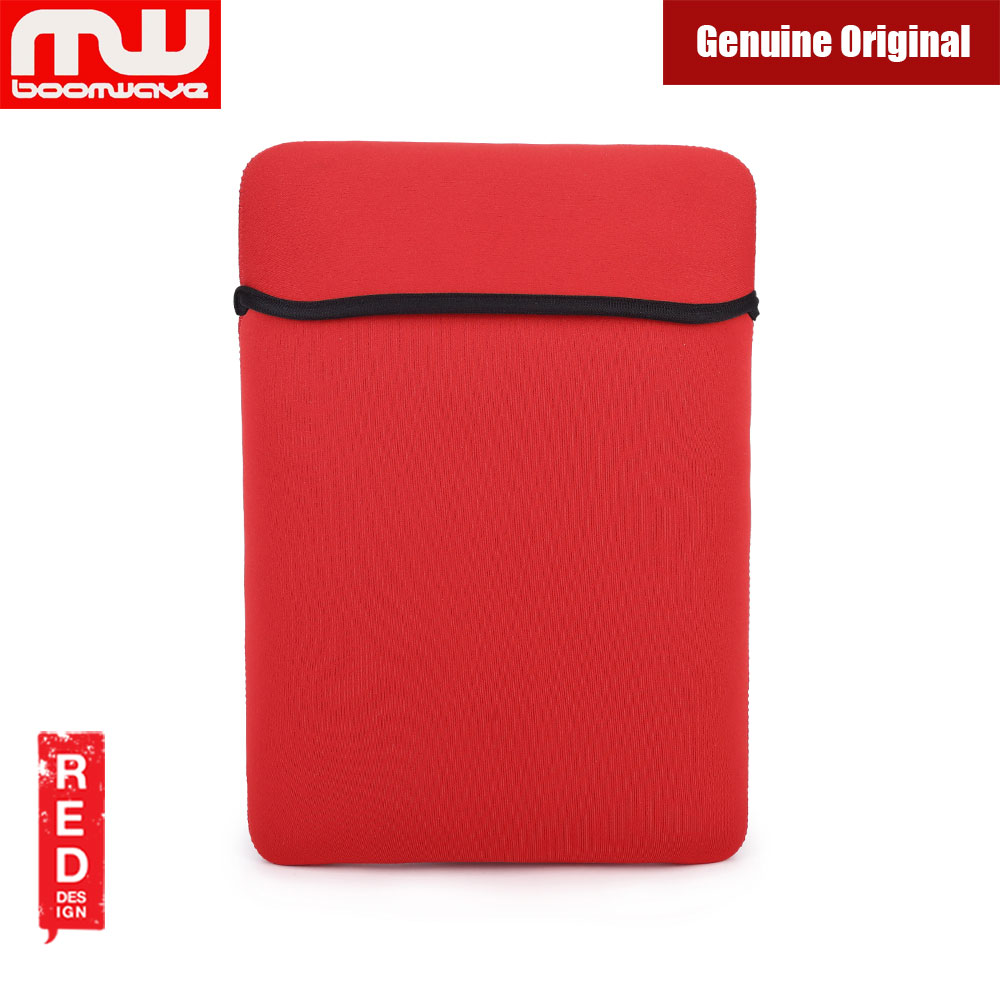 Picture of Boomwave Colour Series Laptop Notebook Macbook Sleeve Design up to 14 inches Laptop (Red)