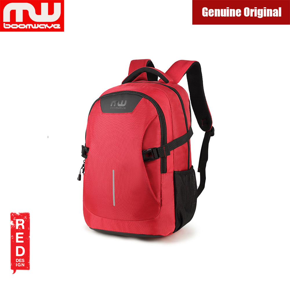 Picture of Boomwave Colour with Luggage Strap Lightweight Backpack for up to 14" inches Laptop (Red)