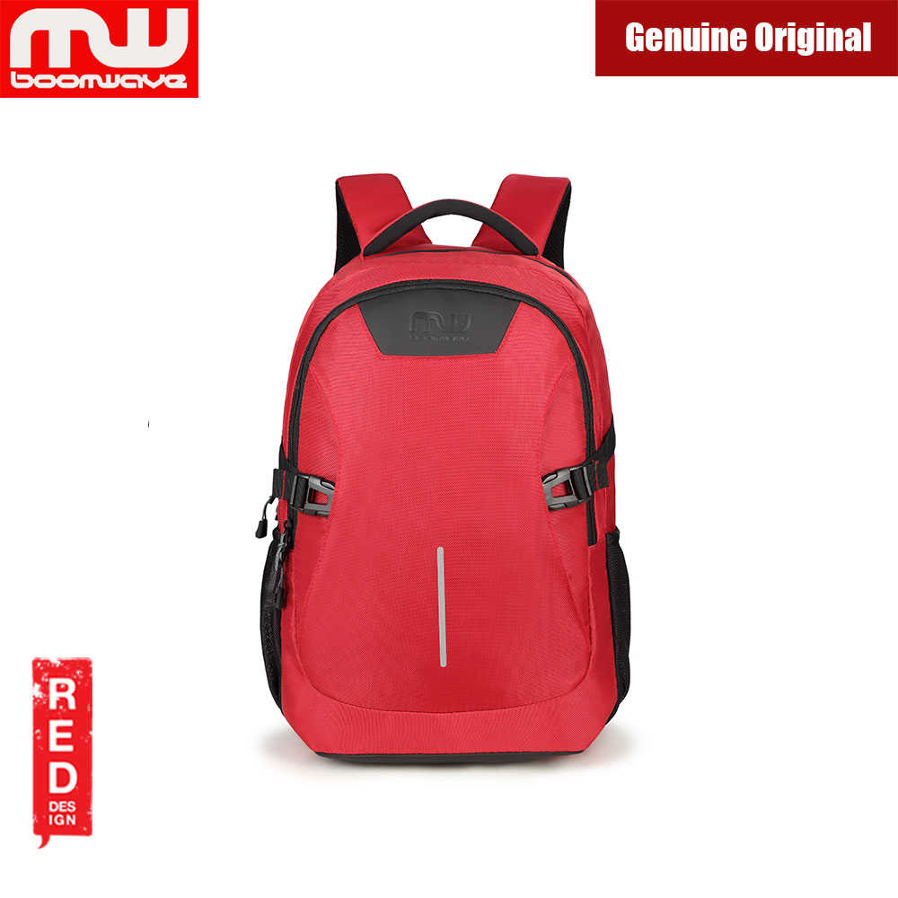 Picture of Boomwave Colour with Luggage Strap Lightweight Backpack for up to 14" inches Laptop (Red)