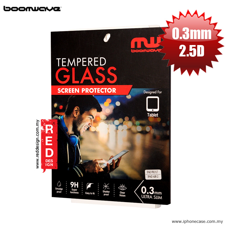 Picture of Boomwave Tempered Glass for iPad Air iPad Air 2 iPad Pro 9.7 iPad 9.7 2017 - 0.3mm 2.5D Curve Apple iPad Pro 9.7- Apple iPad Pro 9.7 Cases, Apple iPad Pro 9.7 Covers, iPad Cases and a wide selection of Apple iPad Pro 9.7 Accessories in Malaysia, Sabah, Sarawak and Singapore 
