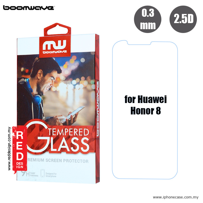Picture of Boomwave Tempered Glass for Huawei Honor 8 - 0.3mm Huawei Honor 8- Huawei Honor 8 Cases, Huawei Honor 8 Covers, iPad Cases and a wide selection of Huawei Honor 8 Accessories in Malaysia, Sabah, Sarawak and Singapore 