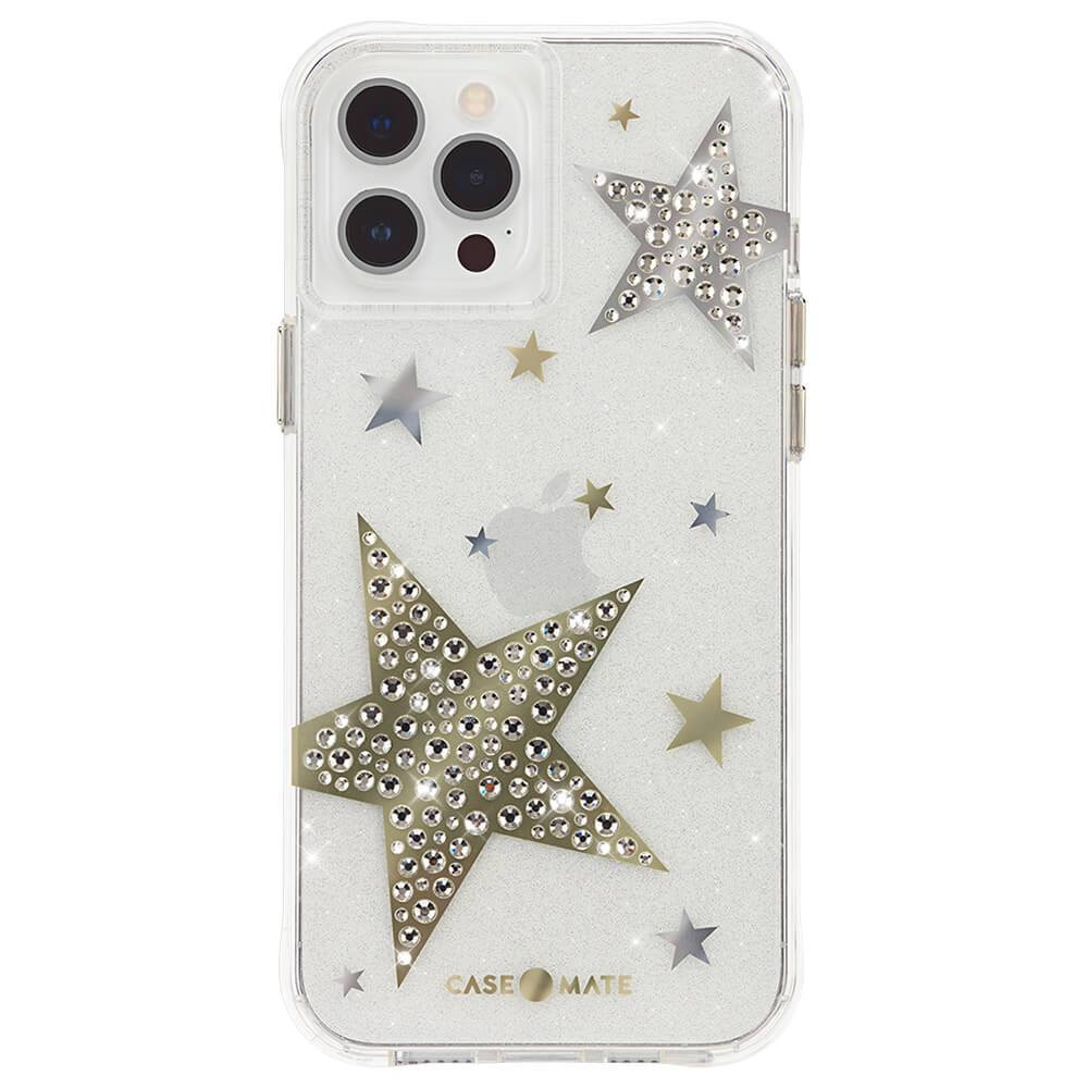 Picture of Apple iPhone 13 Pro Max 6.7  | Case Mate Case-Mate Sheer Superstar Series Protection Case for iPhone 13 Pro Max 6.7 (Sheer Superstar)