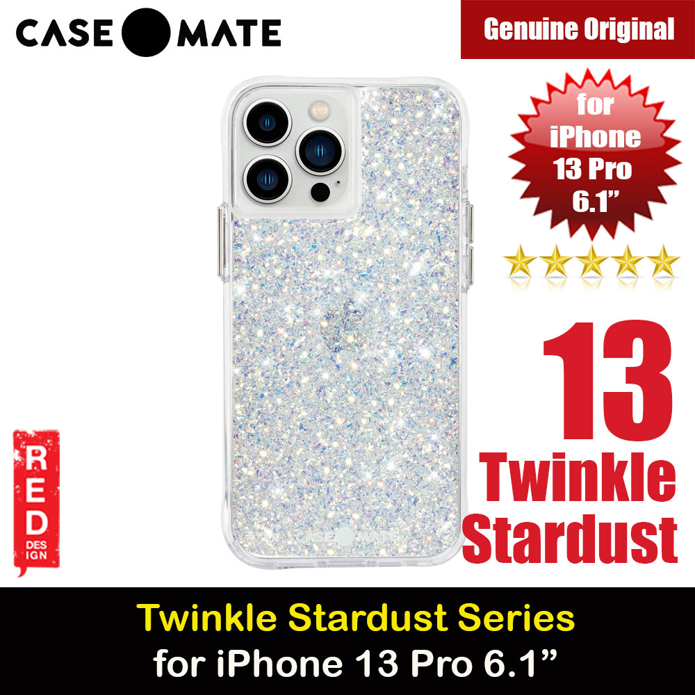 Picture of Case Mate Case-Mate Twinkle Series Protection Case for iPhone 13 Pro 6.1 (Stardust) Apple iPhone 13 Pro 6.1- Apple iPhone 13 Pro 6.1 Cases, Apple iPhone 13 Pro 6.1 Covers, iPad Cases and a wide selection of Apple iPhone 13 Pro 6.1 Accessories in Malaysia, Sabah, Sarawak and Singapore 