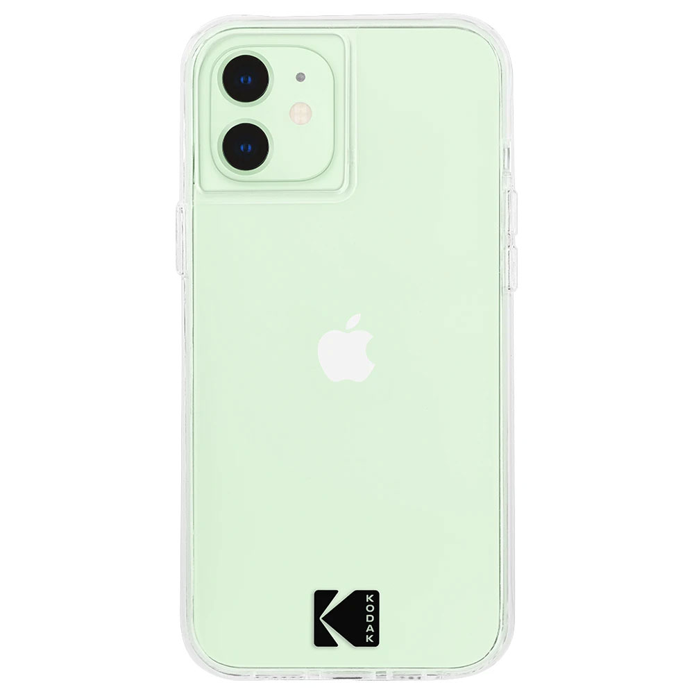 Picture of Apple iPhone 12 mini 5.4  | Case Mate Kodak Series Drop Protection Case for iPhone 12 Mini 5.4 (Kodak Clear with Micropel)