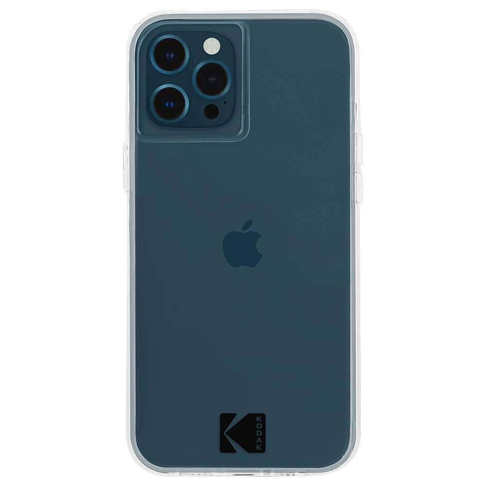 Picture of Apple iPhone 12 Pro Max 6.7  | Case Mate Kodak Series Drop Protection Case for iPhone 12 Pro Max 6.7 (Kodak Clear with Micropel)