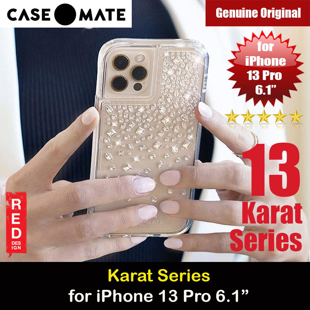 Picture of Case Mate Case-Mate Karat Series Protection Case for iPhone 13 Pro 6.1 (Karat Crystal) Apple iPhone 13 Pro 6.1- Apple iPhone 13 Pro 6.1 Cases, Apple iPhone 13 Pro 6.1 Covers, iPad Cases and a wide selection of Apple iPhone 13 Pro 6.1 Accessories in Malaysia, Sabah, Sarawak and Singapore 