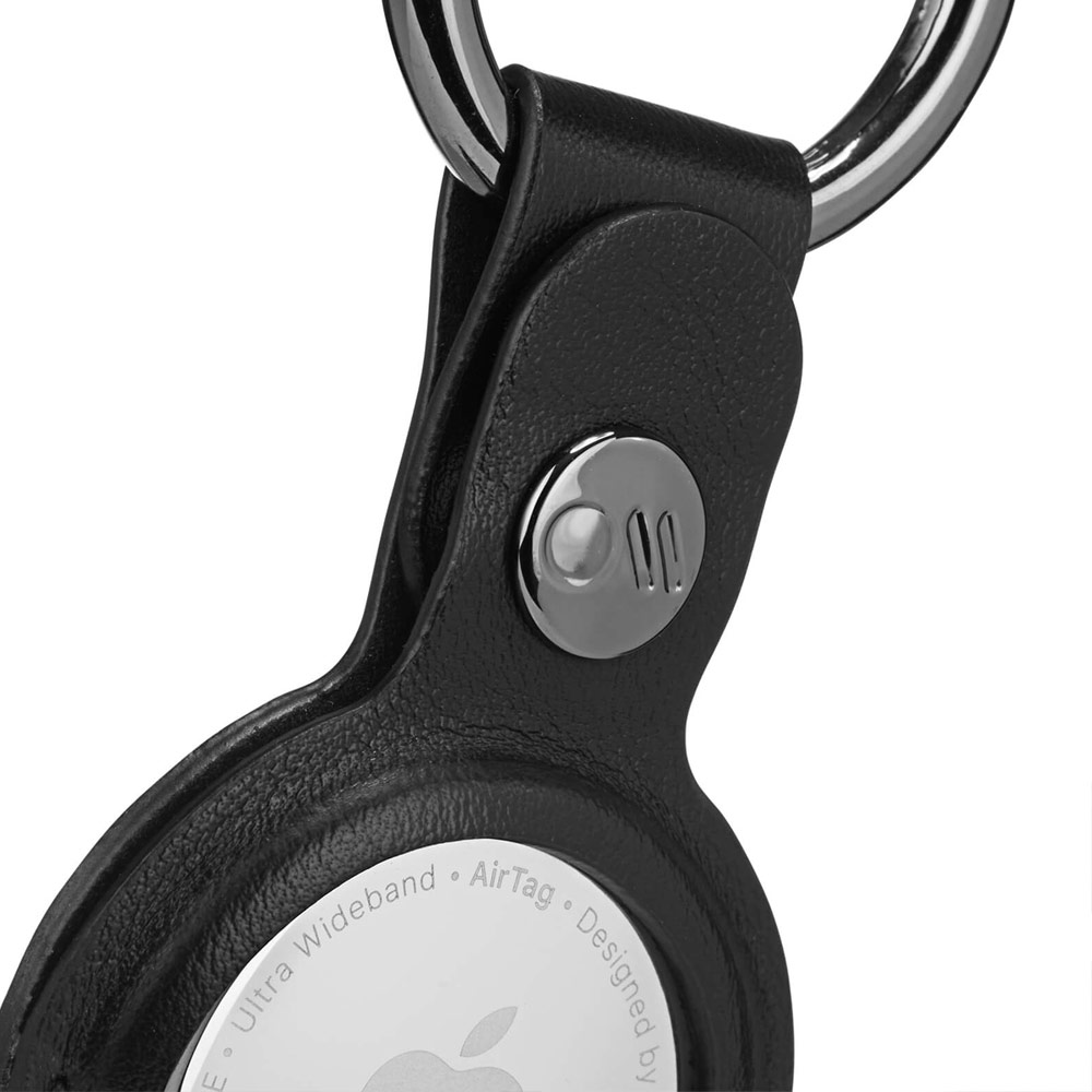 Picture of Apple Air Tag  | Case-Mate Case Mate Keychain Case Protective Cover Case Keyring Design for Apple AirTag (Black)