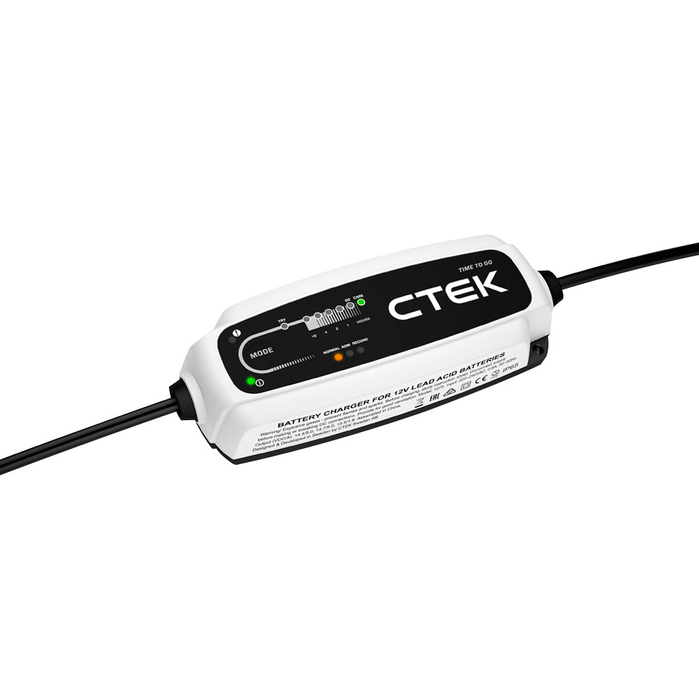 Picture of CTEK 40-162 CT5 Time To Go Smart Battery Charger