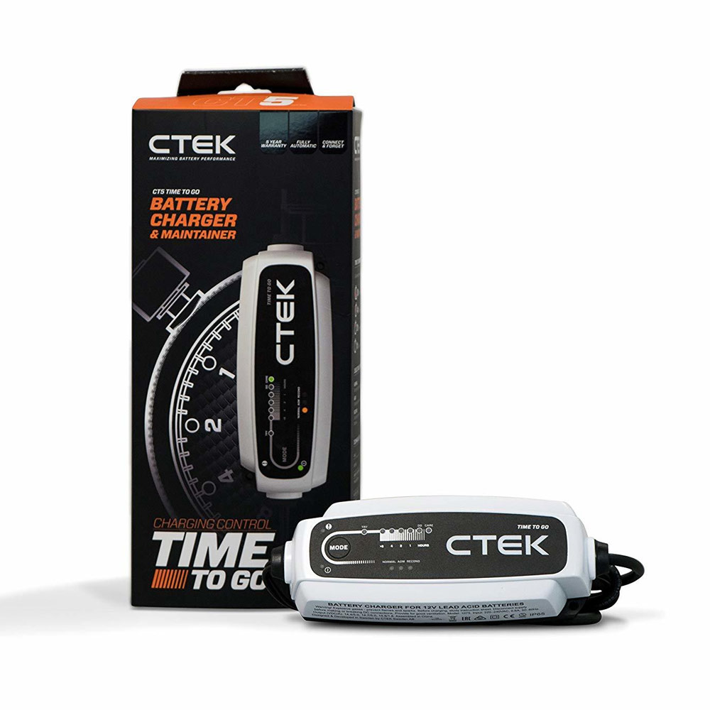 Picture of CTEK 40-162 CT5 Time To Go Smart Battery Charger