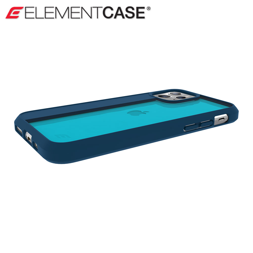 Picture of Apple iPhone 11 Pro 5.8 Case | Element Case Illusion Drop Protection Case for Apple iPhone 11 Pro 5.8 (Deep Sea)