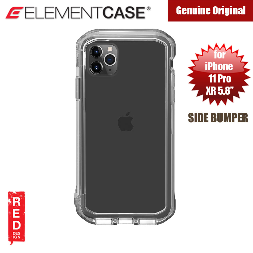 Picture of Element Case Rail Series Drop Protection Bumper for iPhone 11 Pro iPhone XS iPhone X 5.8 (Clear) Apple iPhone 11 Pro 5.8- Apple iPhone 11 Pro 5.8 Cases, Apple iPhone 11 Pro 5.8 Covers, iPad Cases and a wide selection of Apple iPhone 11 Pro 5.8 Accessories in Malaysia, Sabah, Sarawak and Singapore 
