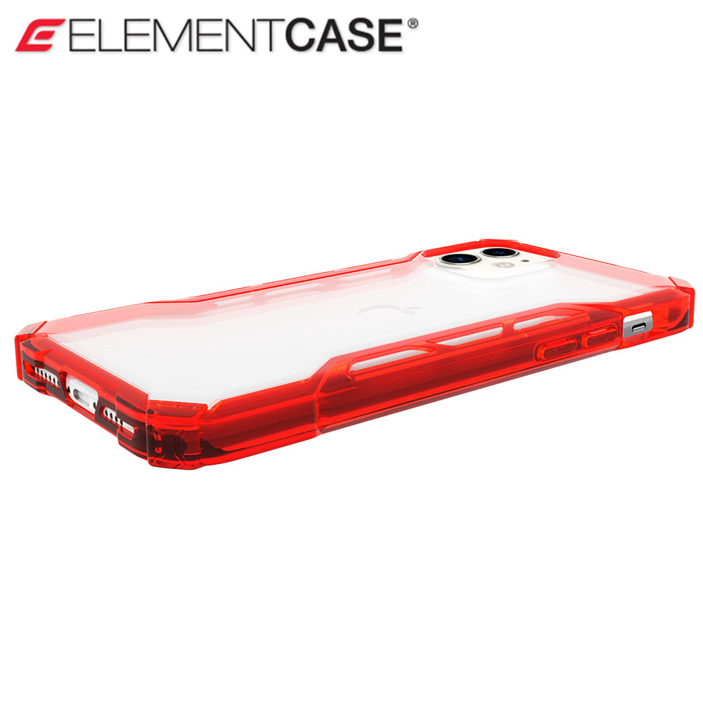 Picture of Apple iPhone 11 6.1 Case | Element Case Rally Drop Protection Case for Apple iPhone 11 6.1 (Sunset Red)