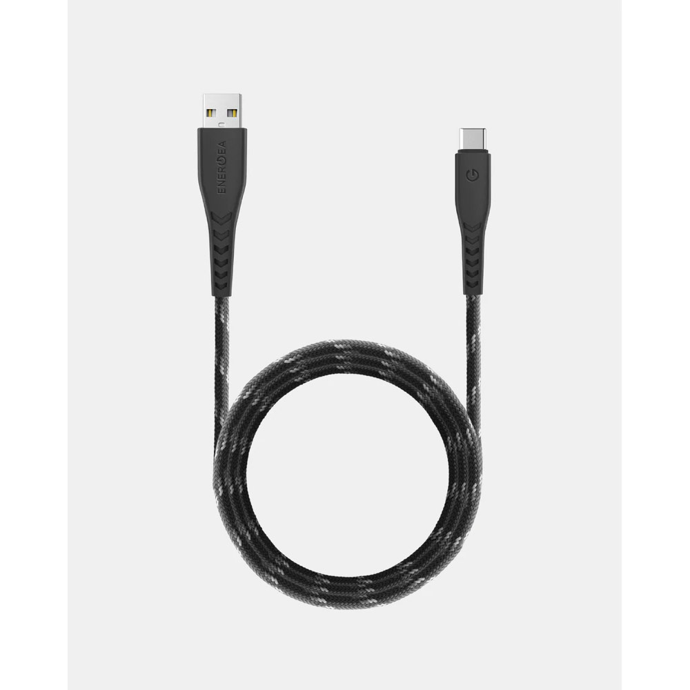 Picture of Samsung Galaxy Z Fold 3  | Energea NYLOFLEX 5A Rapid Charge and Sync USB A to USB C Cable Support Support Samsung Adaptive Fast Charge Huawei SCP OPPO VOOC 150CM (Black)