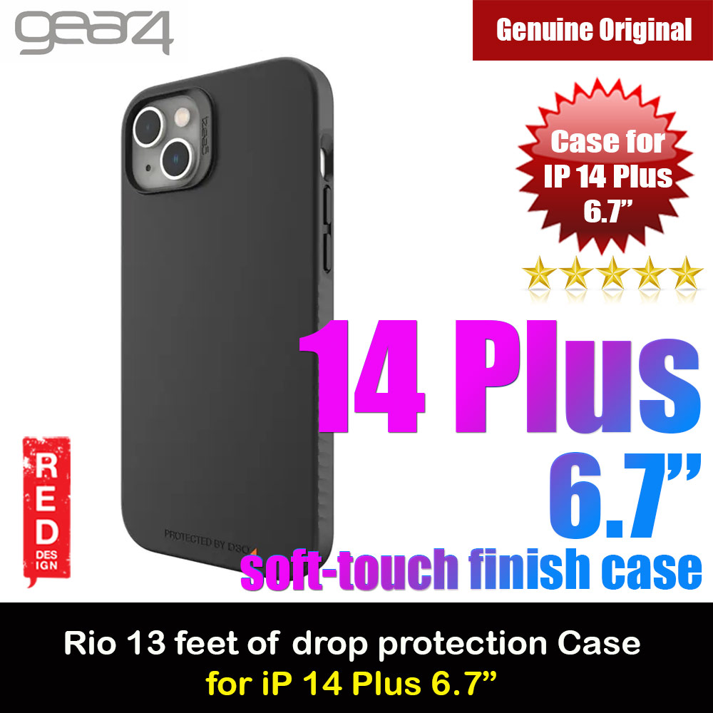 Picture of Gear4 Rio D30 Drop Protection Case for iPhone 14 Plus 6.7 (Black) Apple iPhone 14 Plus 6.7- Apple iPhone 14 Plus 6.7 Cases, Apple iPhone 14 Plus 6.7 Covers, iPad Cases and a wide selection of Apple iPhone 14 Plus 6.7 Accessories in Malaysia, Sabah, Sarawak and Singapore 