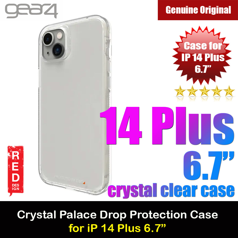 Picture of Gear4 Crystal Palace D30 Drop Protection Case for iPhone 14 Plus 6.7 (Clear) Apple iPhone 14 Plus 6.7- Apple iPhone 14 Plus 6.7 Cases, Apple iPhone 14 Plus 6.7 Covers, iPad Cases and a wide selection of Apple iPhone 14 Plus 6.7 Accessories in Malaysia, Sabah, Sarawak and Singapore 