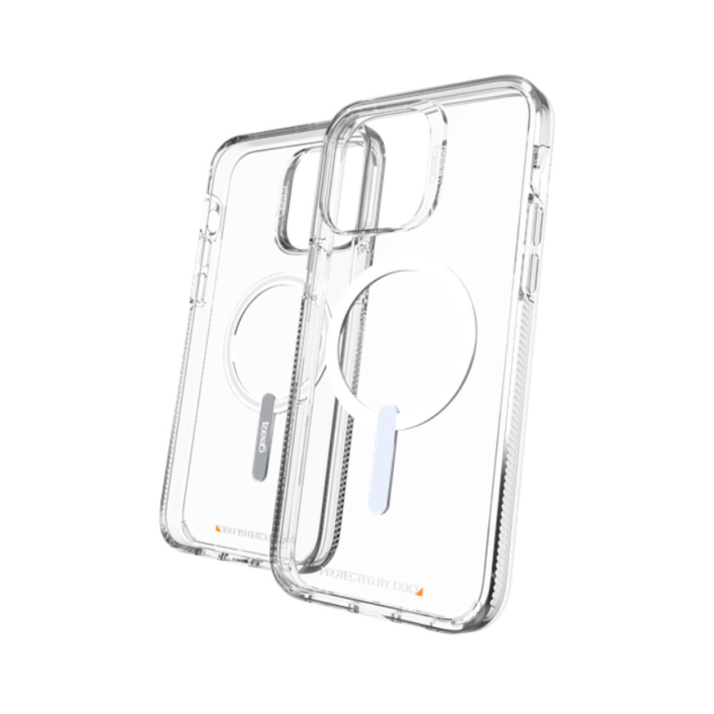 Picture of Apple iPhone 14 Pro 6.1 Case | Gear4 Crystal Palace Snap D30 Drop Protection Case with Magsafe Compatible for iPhone 14 Pro 6.1 (Clear)