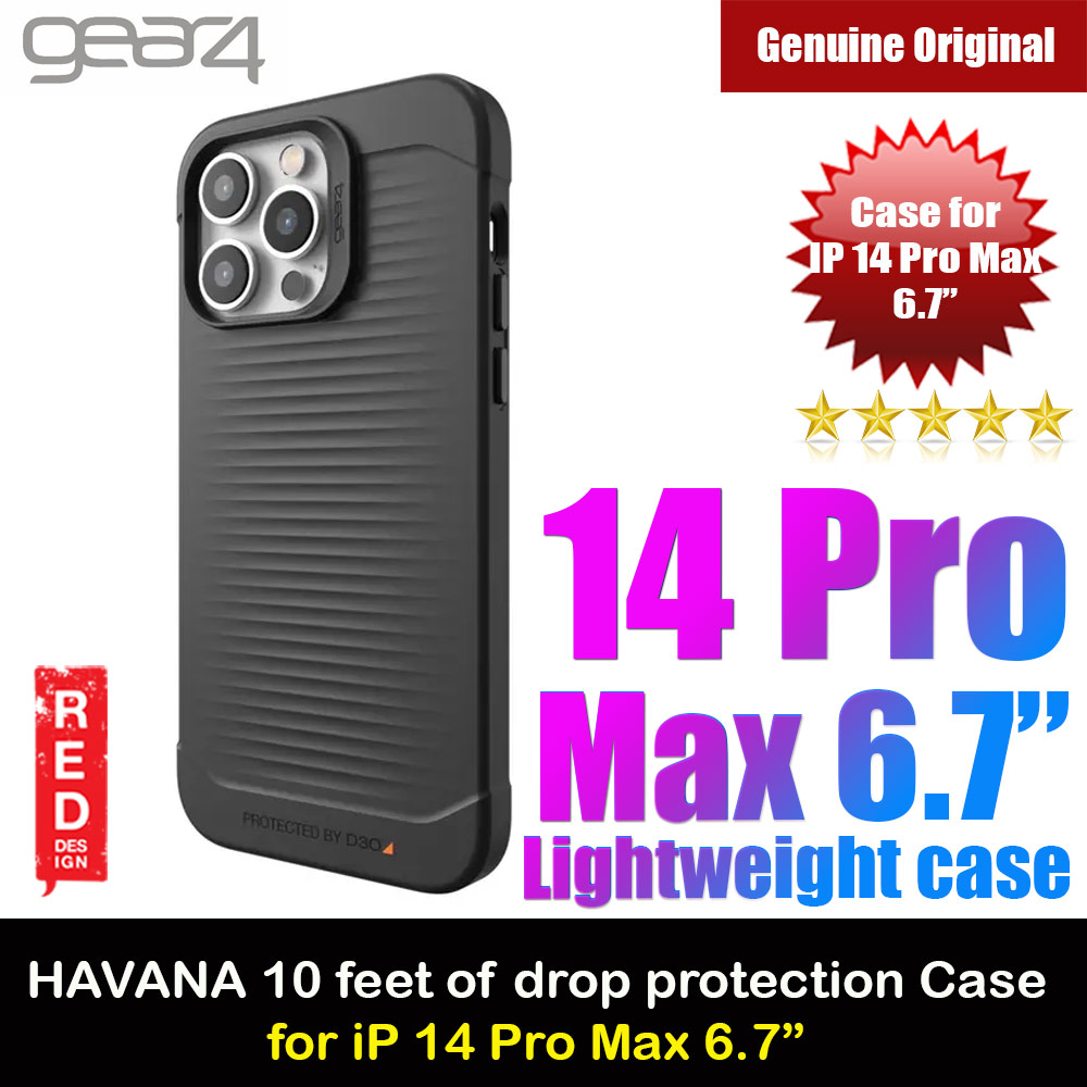 Picture of Gear4 Havana D30 Drop Protection Case for iPhone 14 Pro Max 6.7 (Black) Apple iPhone 14 Pro Max 6.7- Apple iPhone 14 Pro Max 6.7 Cases, Apple iPhone 14 Pro Max 6.7 Covers, iPad Cases and a wide selection of Apple iPhone 14 Pro Max 6.7 Accessories in Malaysia, Sabah, Sarawak and Singapore 