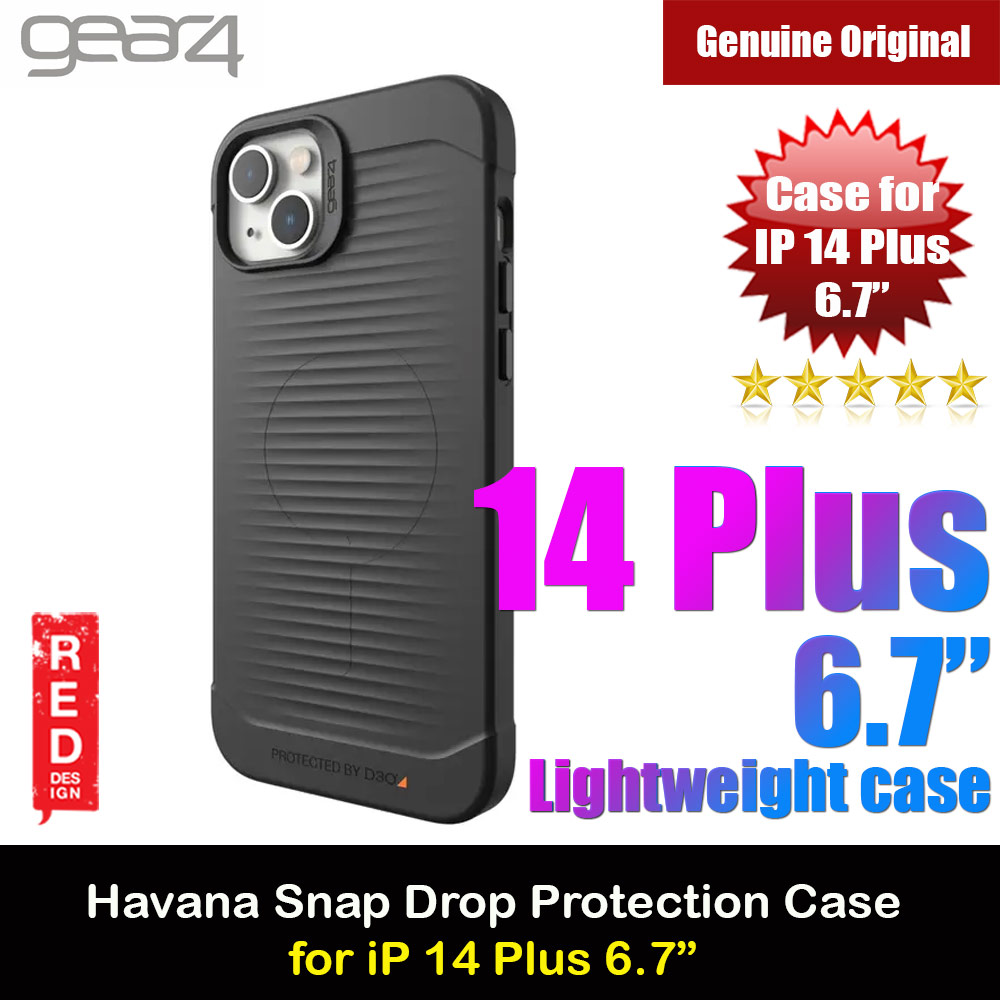 Picture of Gear4 Havana Snap D30 Drop Protection Case with Magsafe Compatible for iPhone 14 Plus 6.7 (Black) Apple iPhone 14 Plus 6.7- Apple iPhone 14 Plus 6.7 Cases, Apple iPhone 14 Plus 6.7 Covers, iPad Cases and a wide selection of Apple iPhone 14 Plus 6.7 Accessories in Malaysia, Sabah, Sarawak and Singapore 