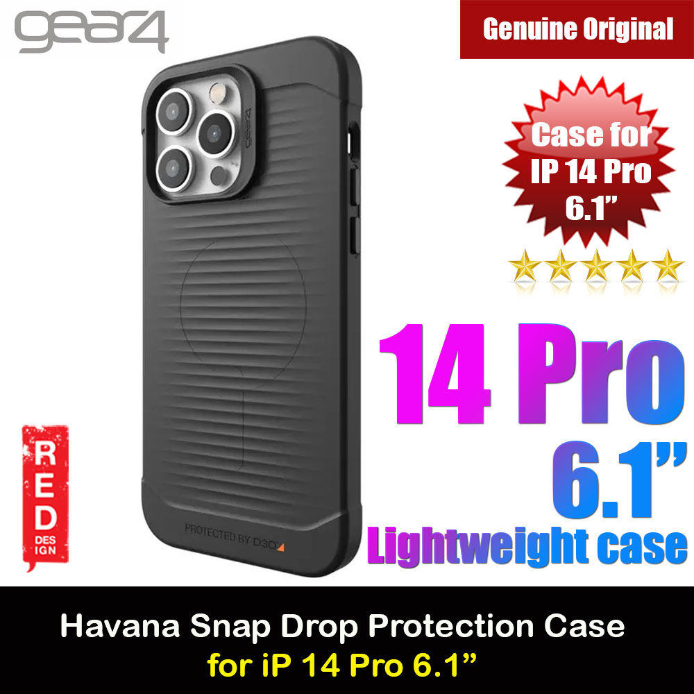 Picture of Gear4 Havana Snap D30 Drop Protection Case with Magsafe Compatible for iPhone 14 6.1 (Black) Apple iPhone 14 6.1- Apple iPhone 14 6.1 Cases, Apple iPhone 14 6.1 Covers, iPad Cases and a wide selection of Apple iPhone 14 6.1 Accessories in Malaysia, Sabah, Sarawak and Singapore 