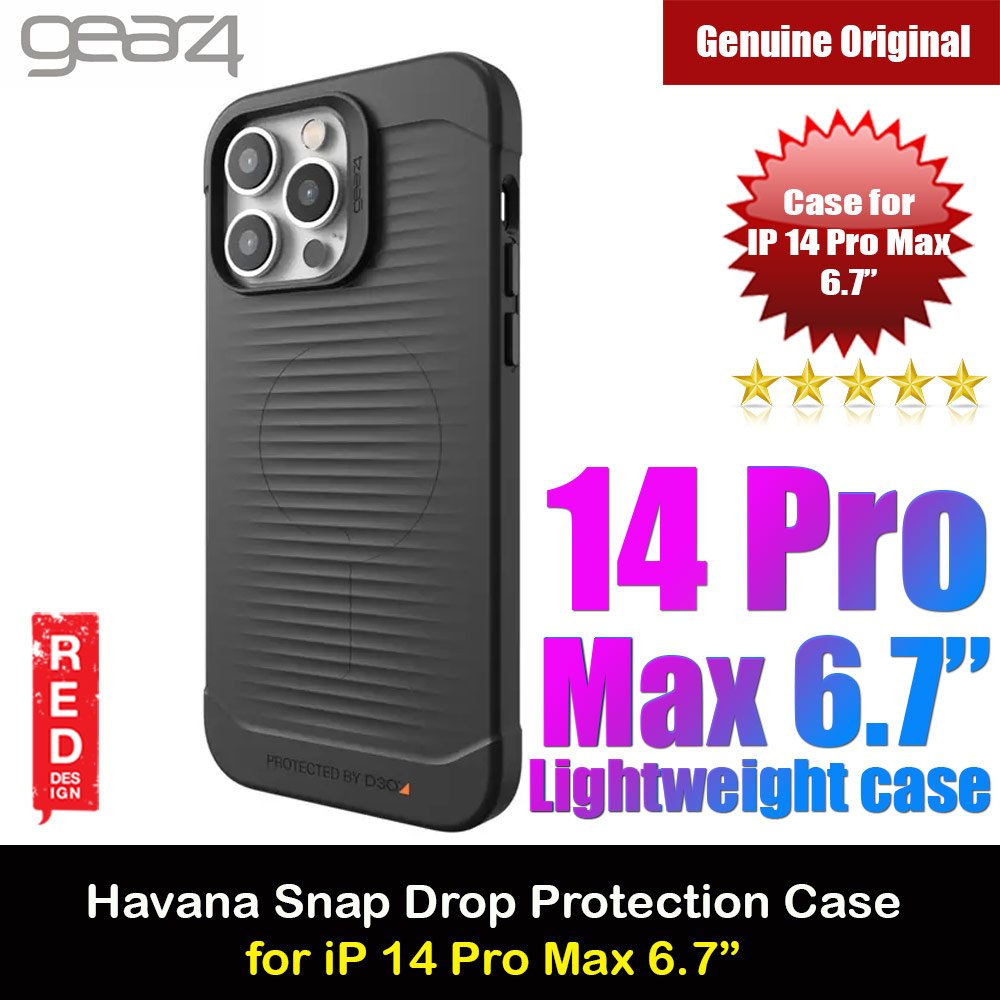 Picture of Gear4 Havana Snap D30 Drop Protection Case with Magsafe Compatible for iPhone 14 Pro Max 6.7 (Black) Apple iPhone 14 Pro Max 6.7- Apple iPhone 14 Pro Max 6.7 Cases, Apple iPhone 14 Pro Max 6.7 Covers, iPad Cases and a wide selection of Apple iPhone 14 Pro Max 6.7 Accessories in Malaysia, Sabah, Sarawak and Singapore 