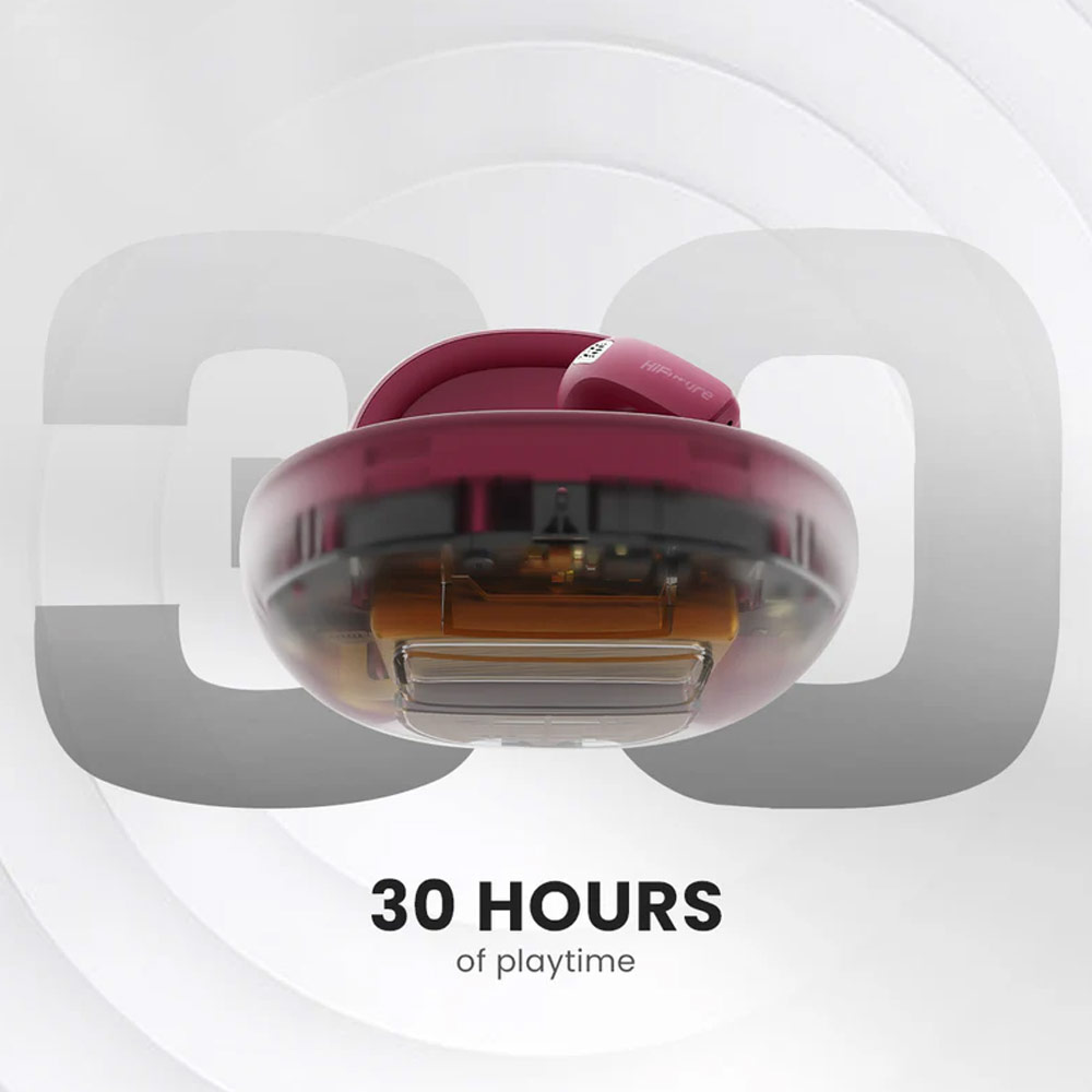 Picture of HiFuture Flybuds4 Ai Bluetooth 5.4 Comfort Fit TWS Earbuds Waterproof with ANC Noise Cancellation Ultra Bass Long Hours(Matcha Green)