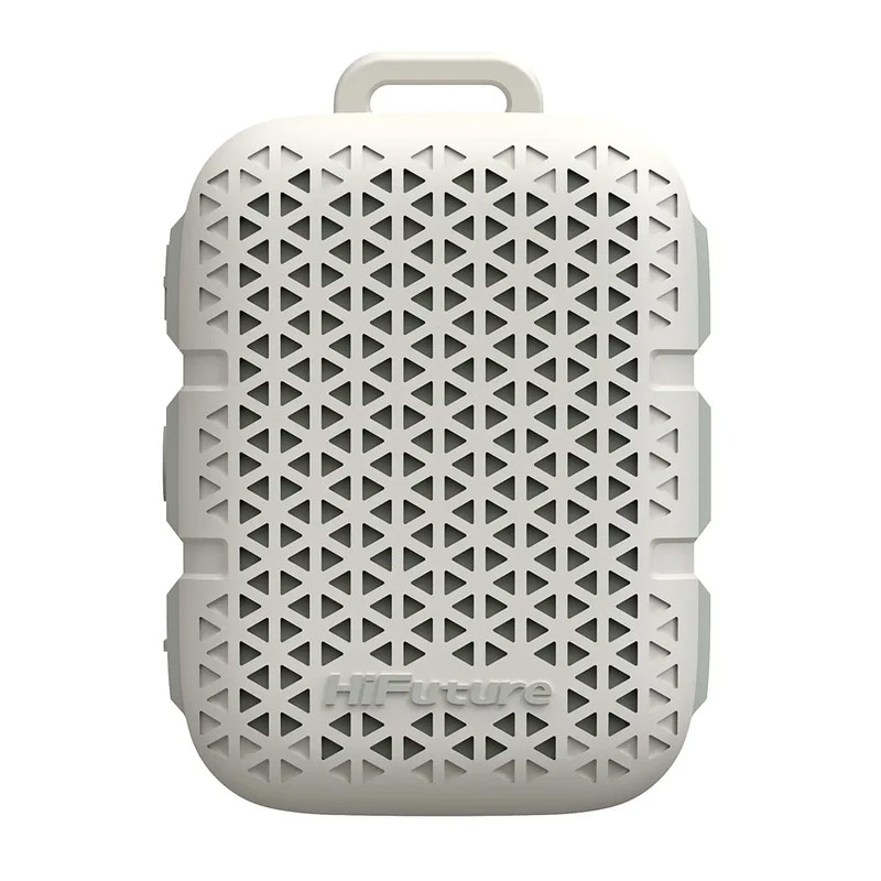 Picture of HiFuture Pocket S Mini Bluetooth Speaker Portable Wearable Clip Speaker IPX7 Waterproof Lightweight Travel Speaker - Beige