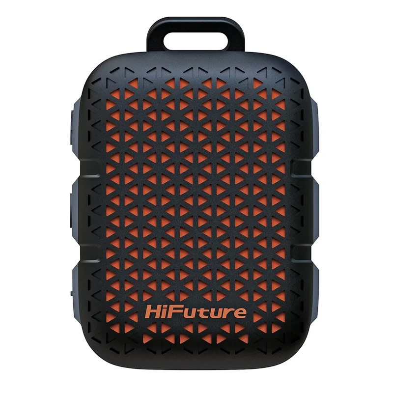 Picture of HiFuture Pocket S Mini Bluetooth Speaker Portable Wearable Clip Speaker IPX7 Waterproof Lightweight Travel Speaker - Black