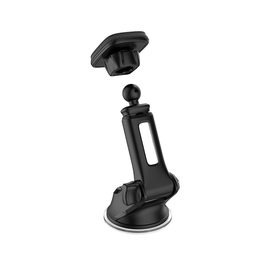 Picture of Hoco CA42 Cool Journey Dashboard Windscreen Strong magnetic Extendable Car Holder Car Mount with stretchable rod (Black)