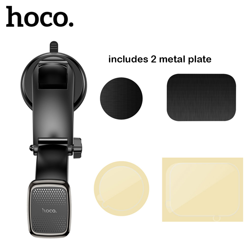 Picture of Hoco CA107 Long Arm Dashboard Windscreen Strong magnetic Car Holder Car Mount (Black)