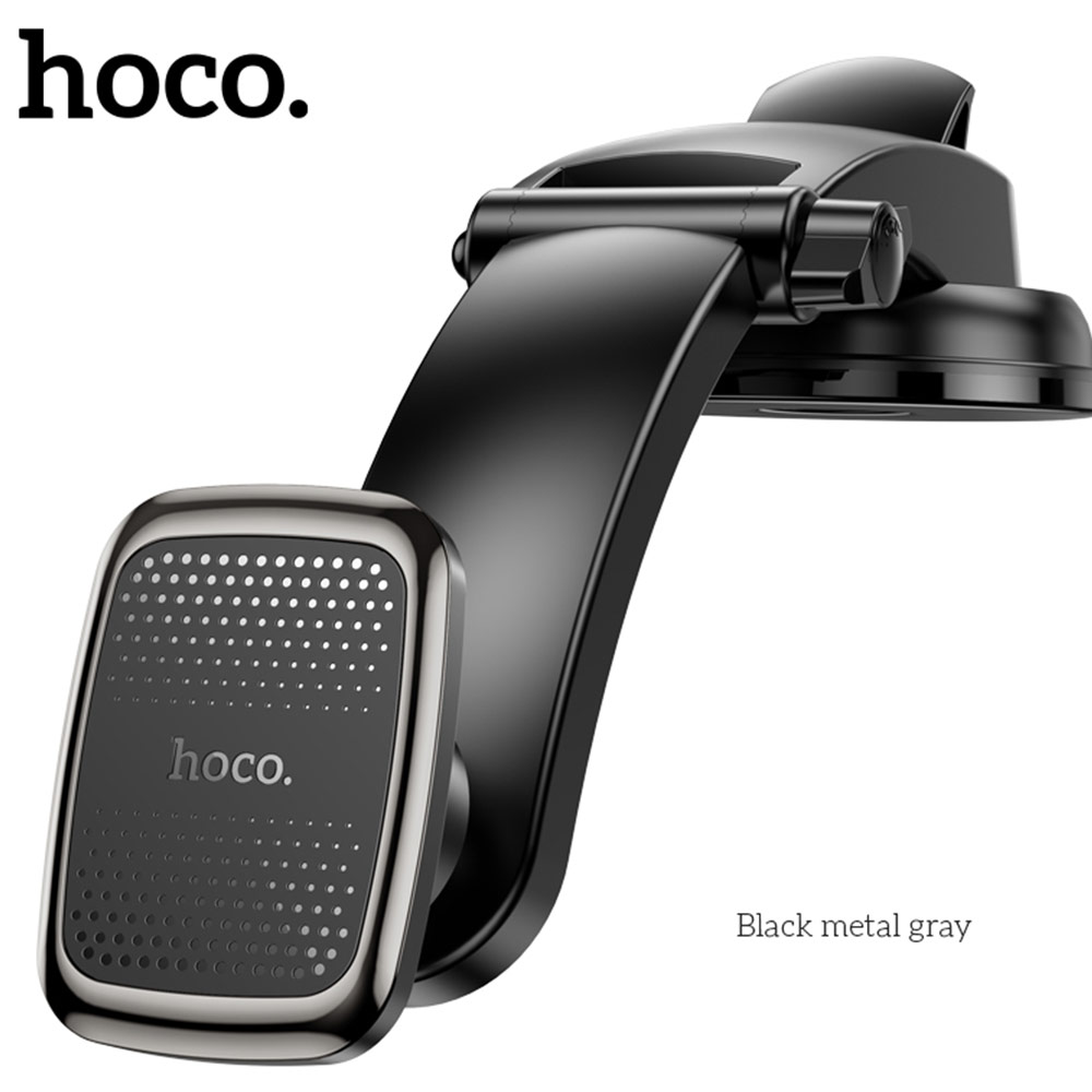 Picture of Hoco CA107 Long Arm Dashboard Windscreen Strong magnetic Car Holder Car Mount (Black)