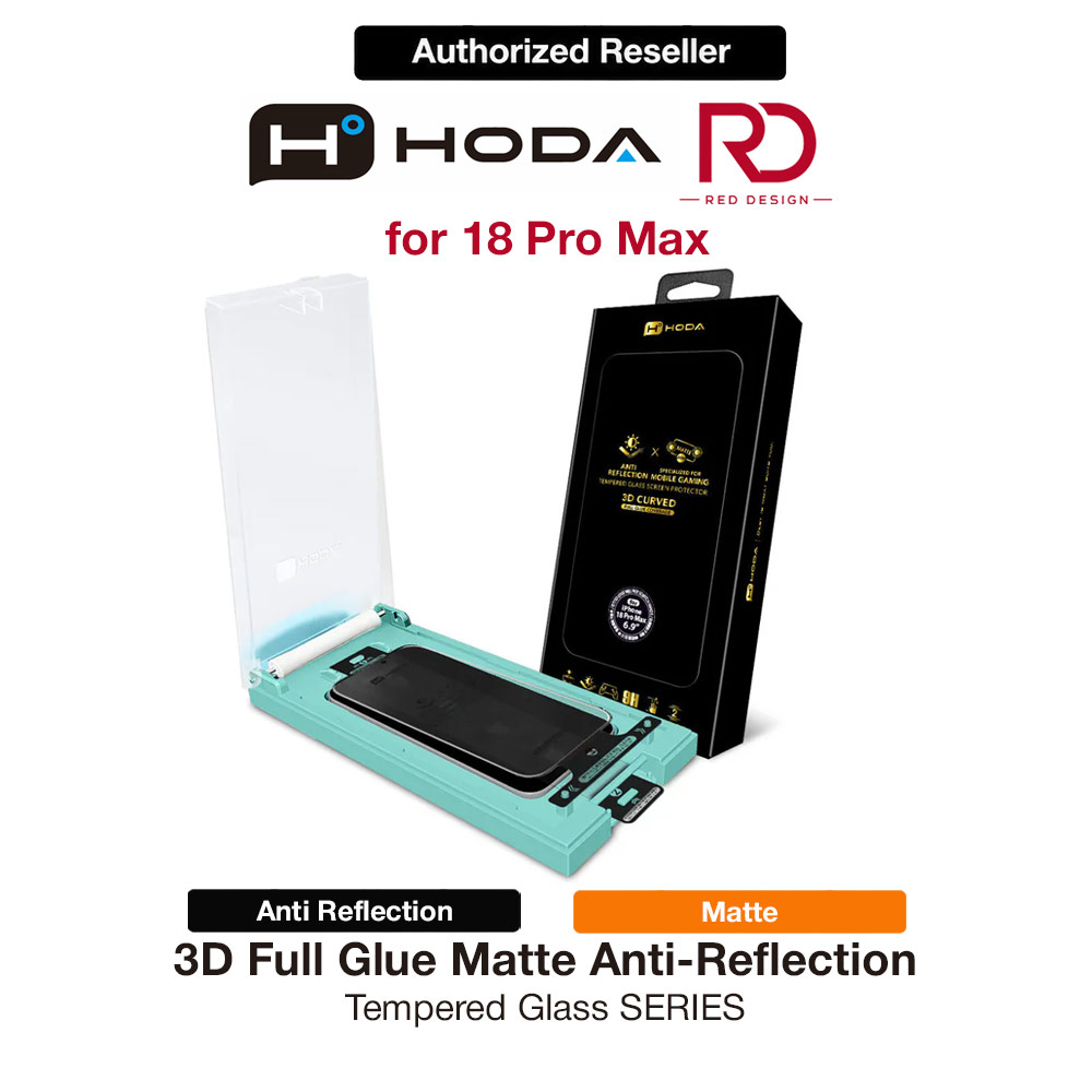 Picture of Hoda 3D Anti Reflection Matte Tempered Glass Screen Protector for iPhone 18 Pro Max  Dust Free Helper included - Matte Apple iPhone 18 Pro Max- Apple iPhone 18 Pro Max Cases, Apple iPhone 18 Pro Max Covers, iPad Cases and a wide selection of Apple iPhone 18 Pro Max Accessories in Malaysia, Sabah, Sarawak and Singapore 