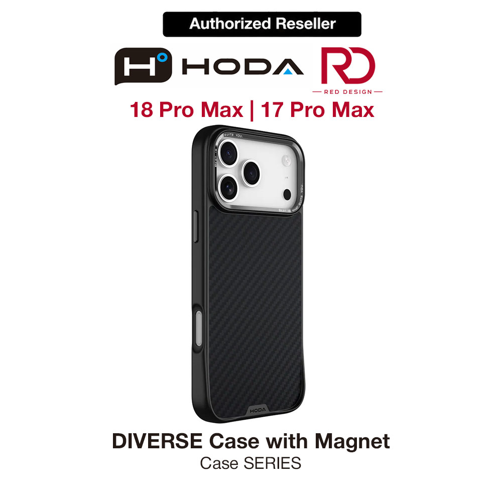 Picture of Hoda DIVERSE Case with Magnet for iPhone 18 Pro Max 17 Pro Max - KEVLAR Apple iPhone 18 Pro Max- Apple iPhone 18 Pro Max Cases, Apple iPhone 18 Pro Max Covers, iPad Cases and a wide selection of Apple iPhone 18 Pro Max Accessories in Malaysia, Sabah, Sarawak and Singapore 