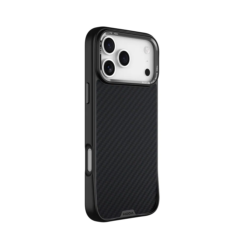 Picture of Apple iPhone 18 Pro Case | Hoda DIVERSE Case with Magnet for iPhone 18 Pro 17 Pro - KEVLAR